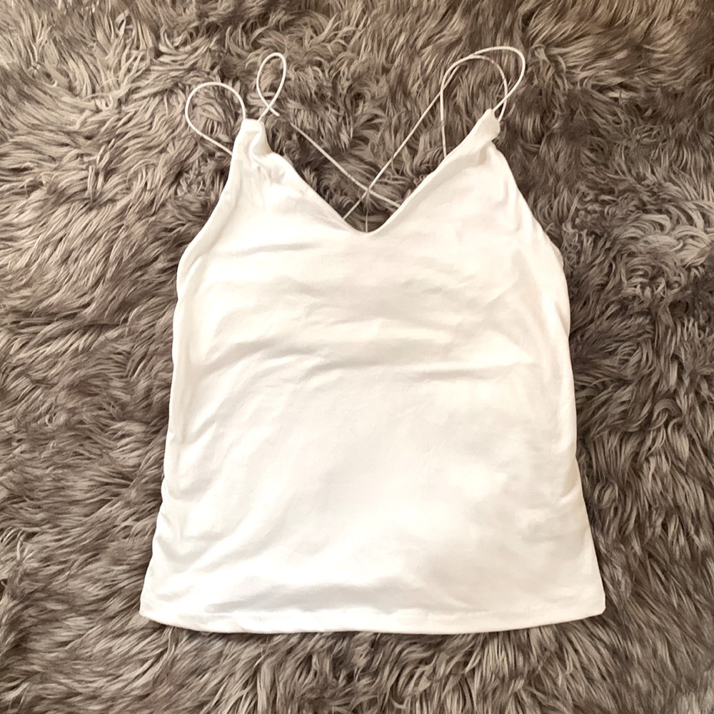 Gaze stretchy tank